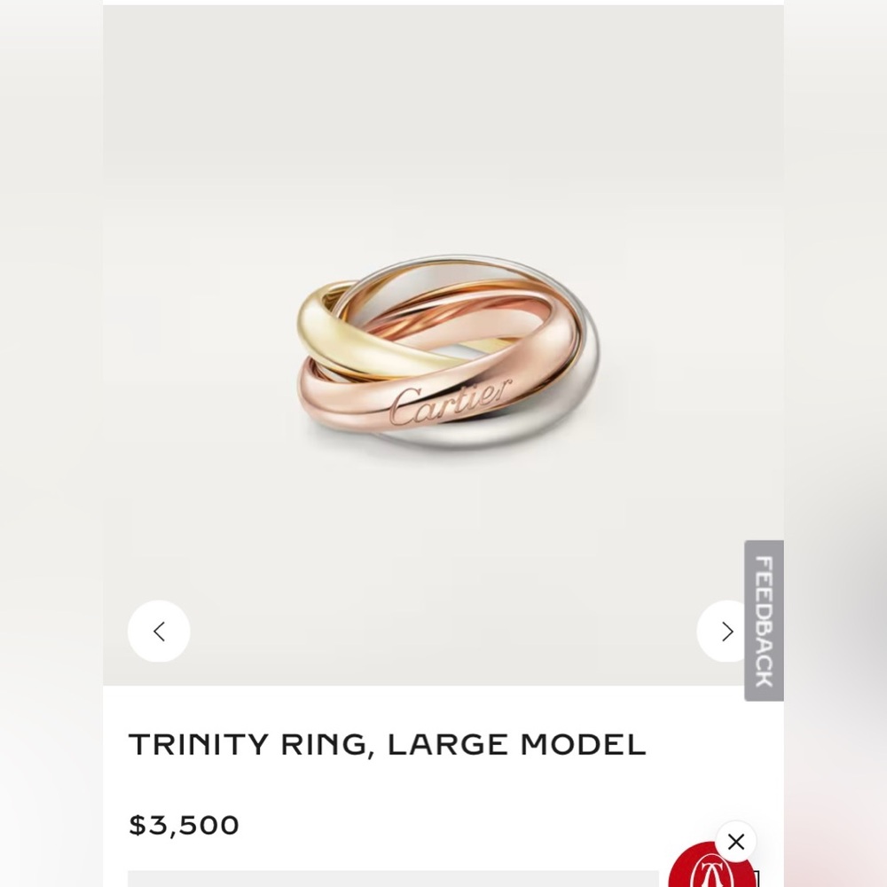 Cartier Classic Trinity Ring - Picture 6 of 6